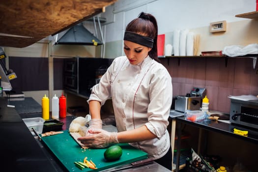 sushi delivery restaurants the chef prepares meals in the kitchen 1