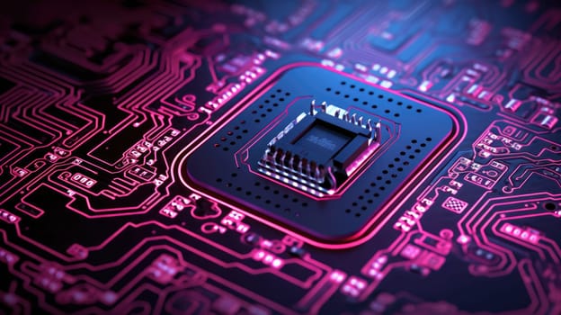 microchip circuit board tech, ai