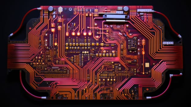 microchip circuit board tech, ai