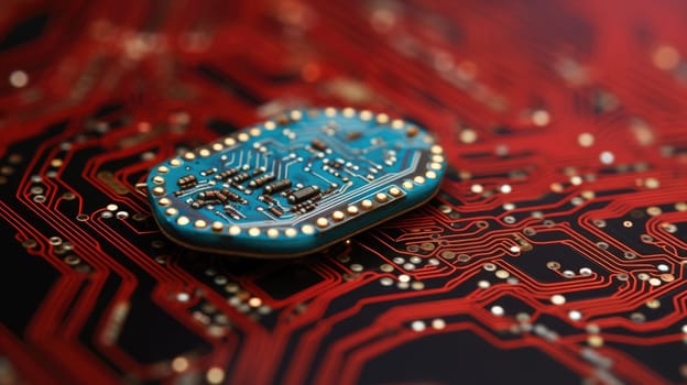microchip circuit board tech, ai