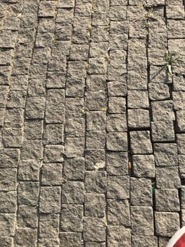 Old cracked asphalt texture. High quality photo