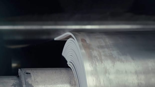 Old factory of auto components production. Warehouse of an aluminum pipes. the production of metal pipes. Pipe welding. Industrial zone, Steel pipelines and equipment. Metal pipes in a warehouse. Stack of new and shiny steel pipe in factory HD