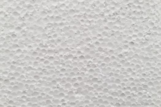 Styrofoam sheet abstract texture for background.
