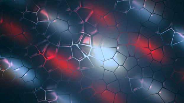 Background of moving dense bubbles. Motion. Beautiful patterned background in form of iridescent bubbles. Lot of bubbles flow into each other on colorful backdrop.