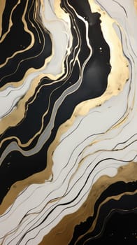 abstract mountains landscape in chinese ink painting style, ai