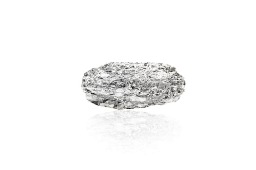 silver bar isolated on white, jewelry, precious metals