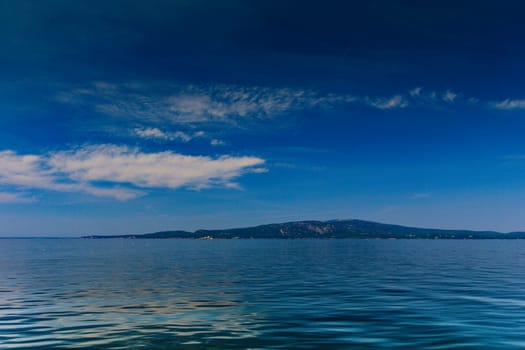 View of Mount Desert Island Maine Seen From Frenchman Bay