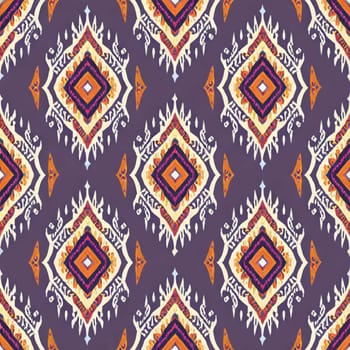 Digital seamless pattern etnic style block print batik