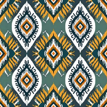 ikat geometric ethnic oriental seamless pattern. design ikat fabric for textile ethnic, native pattern motif, embroidery ikat style, geometric textile