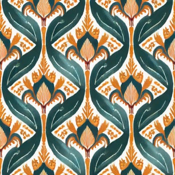 Seamless geometric pattern. Ethnic and tribal motifs. Patchwork ornament in bohemian style. Print for carpets, blankets, pillows. Grunge vintage texture.