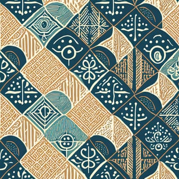 Ethnic abstract Seamless geometric pattern in tribal, folk embroidery, and Mexican style. Aztec geometric art ornament print.