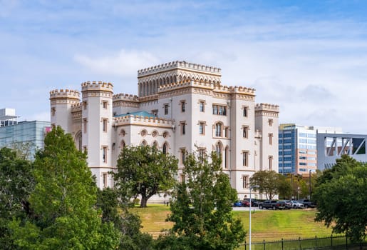 Old State Capitol Building incorporating Museum of Political History in Baton Rouge, the state capital of Louisiana