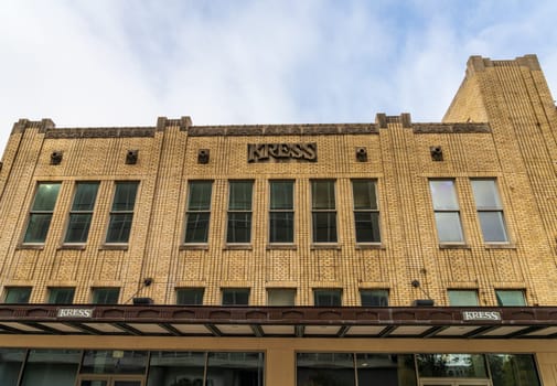 Baton Rouge, LA - 27 October 2023: Famous historic SH Kress department store, site of the first civil rights sit-in the state capital of Louisiana