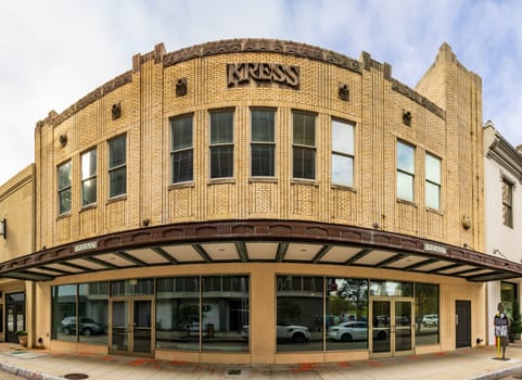 Baton Rouge, LA - 27 October 2023: Famous historic SH Kress department store, site of the first civil rights sit-in the state capital of Louisiana