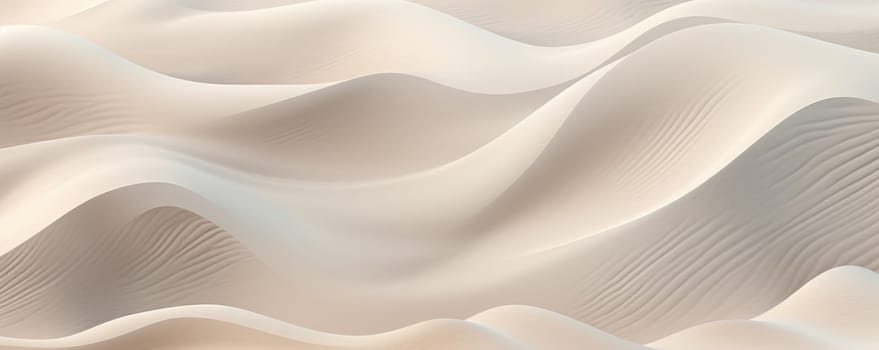 Colorful contours of sand dunes. abstract landscape with desert white dunes. ai generated