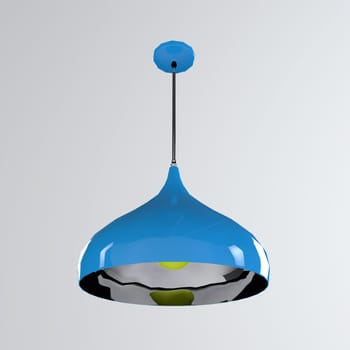 Lamp isolated on white background. High quality 3d illustration