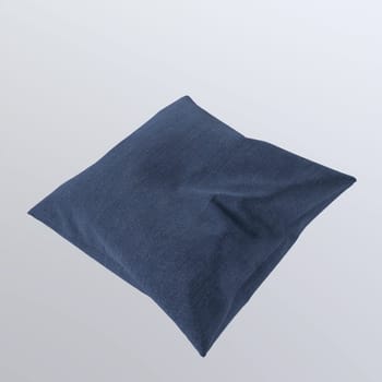 Pillow isolated on white background. High quality 3d illustration