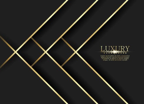 Premium background. Abstract luxury pattern. Gold stripe. Vector illustration.