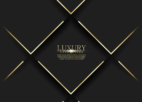 Premium background. Abstract luxury pattern. Gold stripe. Vector illustration.