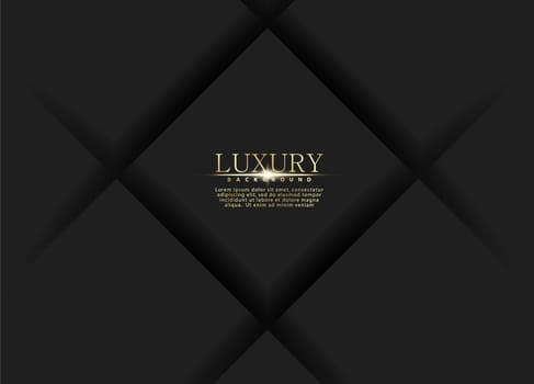 Abstract black luxury background with shiny lines. Elegant modern design