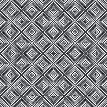 Geometric seamless pattern. Black symmetrical kaleidoscope background. Textile ready beautiful print, swimwear fabric, wallpaper, wrapping. Hand drawn geometric seamless design.