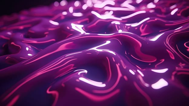 Abstract liquid background in electric neon colors. The colourful texture of the water surface.