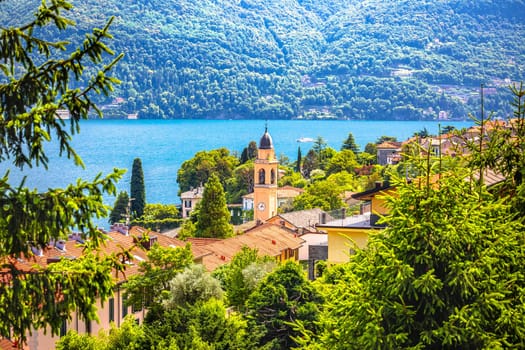 Laglio. Idyllic town of Laglio and Como lake scenic view, Lombardy region of Italy