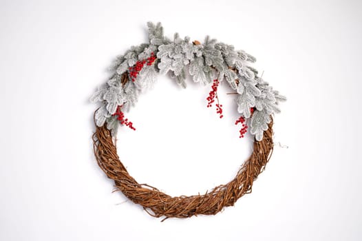 New Year's festive round garland, year of the dragon, 2024