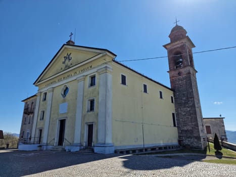 Madonna di Montespineto old sanctuary church piedmont
