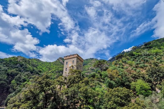 portofino san fruttuoso coastal trail by the sea panorama