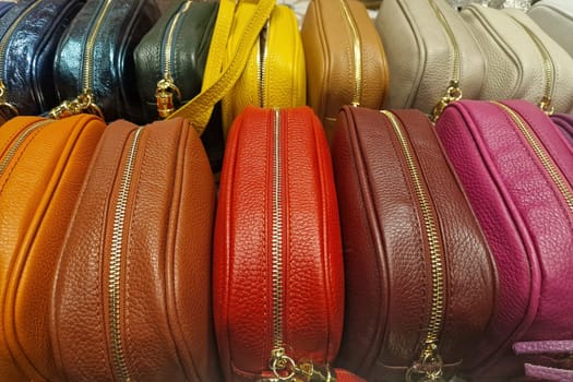 many women different colors woman leather bags