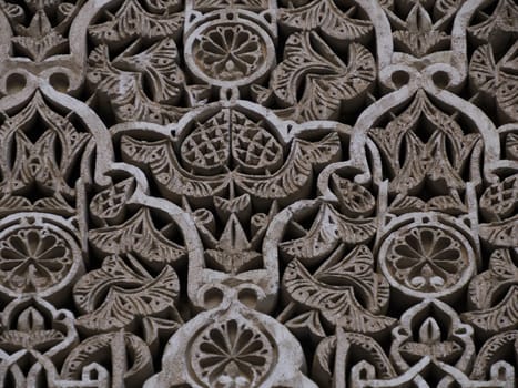 View of the Al-Attarine Madrasa in Fes, Morocco