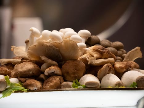 mushroom boqueria the barcelona fruit seafood meat ham food market