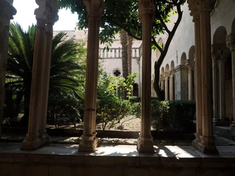 The Franciscan Church and Monastery in Dubrovnik Croatia medieval town