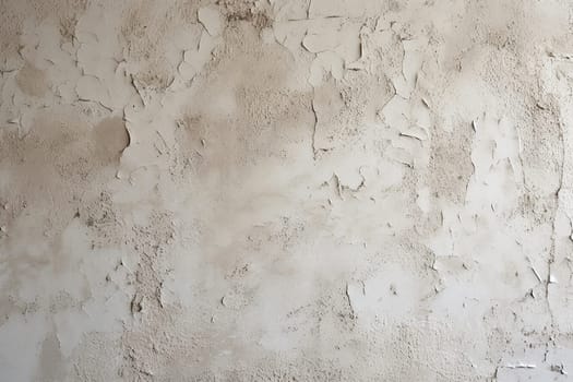 Dirt grey house wall, grunge wallpaper, rusty background, poster, house interior