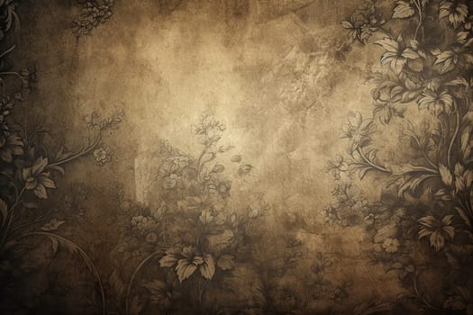 floral wallpaper, antique and vintage wall, flower all over