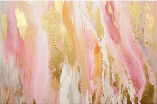 Wall texture, gold and pink color, colorful, marble texture