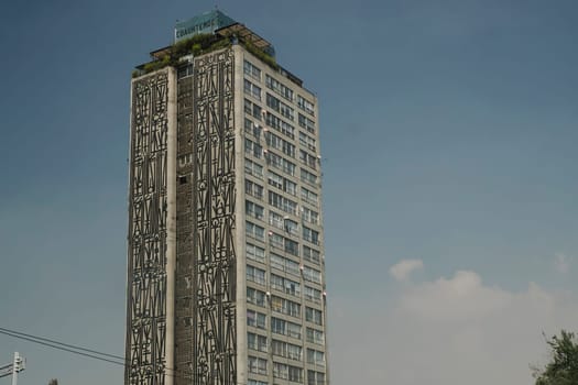 Cuauhtemoc building tower in ciudad de mexico, mexico city