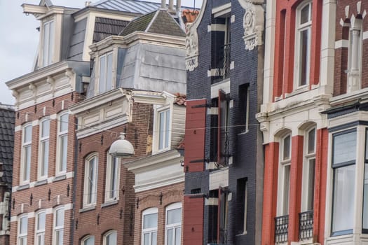 amsterdam ancient buildings over canals, netherlands