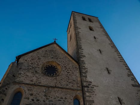 The collegiate church of San Candido South Tyrol , Pusteria valley, Trentino Alto Adige, Italy