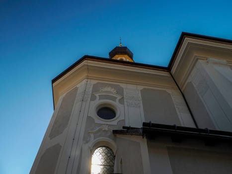 The collegiate church of San Candido South Tyrol , Pusteria valley, Trentino Alto Adige, Italy