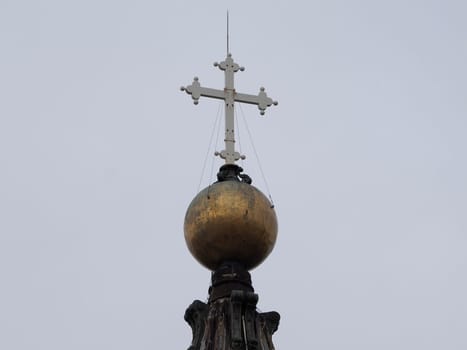 saint peter basilica rome view from rooftop detailof dome