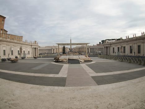 saint peter cathedral vatican city rome exterior view detail