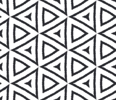 Chevron stripes design. Black symmetrical kaleidoscope background. Geometric chevron stripes pattern. Textile ready fetching print, swimwear fabric, wallpaper, wrapping.