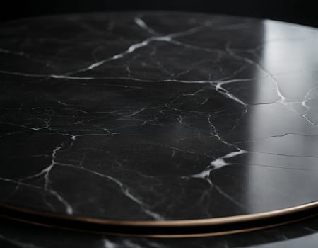 Professional interior design with expensive black marble and granite. Excellent background for presentation and product. High quality illustration