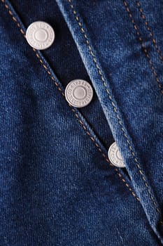 Close up of the details of new LEVI'S 501 Jeans. Seams and button fly close-up. Classic jeans model. LEVI'S is a brand name of Levi Strauss and Co, founded in 1853. 31.12.2021, Rostov, Russia.