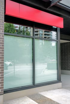 Commercial space for the rent on a street in North Vancouver.