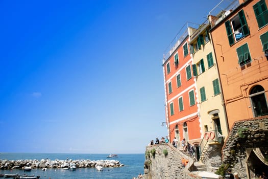 Photographic documentation of the town of Riomaggiore Cinque Terre Liguria 
Italy 