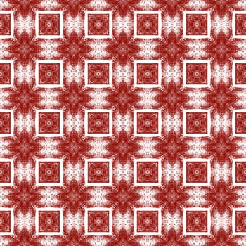 Striped hand drawn pattern. Maroon symmetrical kaleidoscope background. Textile ready alive print, swimwear fabric, wallpaper, wrapping. Repeating striped hand drawn tile.