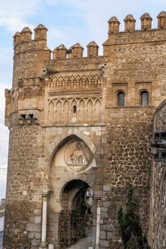 Toledo door view of the medieval old town ( Unesco World Heritage Sites)